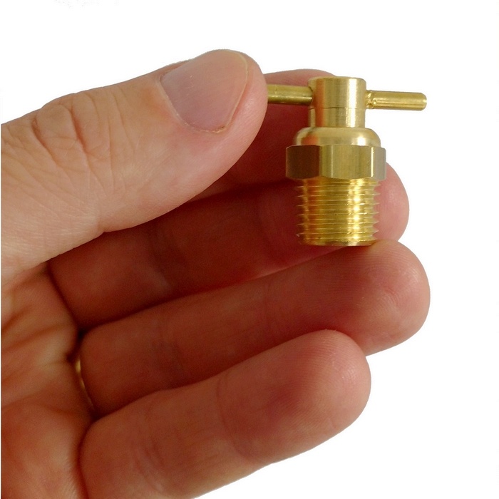 Purgador com pino rosca 1/4