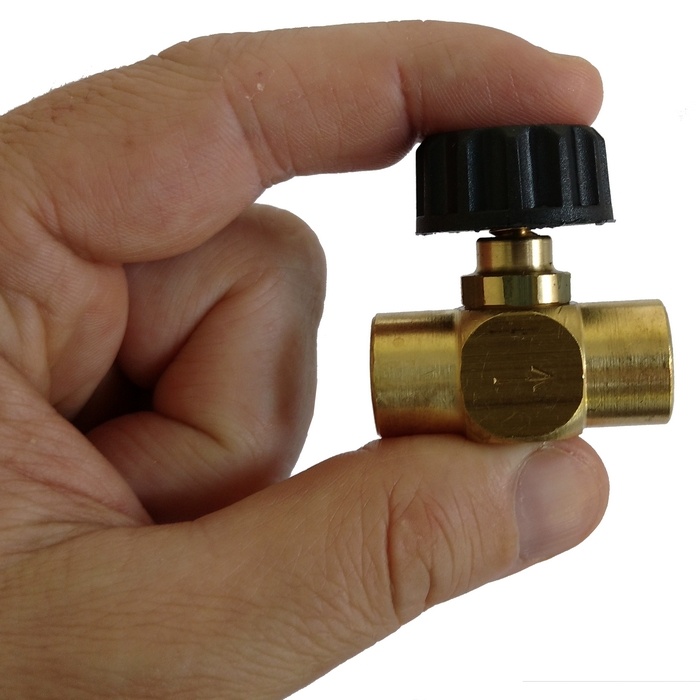 Registro agulha rosca interna 1/4