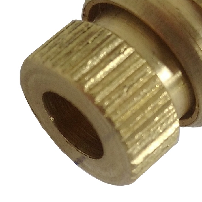 Purgador recartilhado rosca 1/4