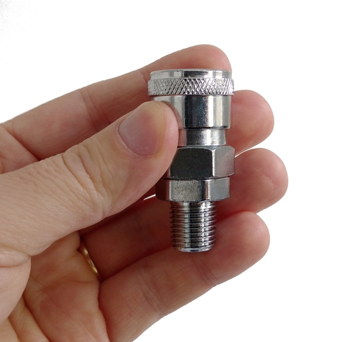 Engate rápido Fluir com rosca externa 1/4