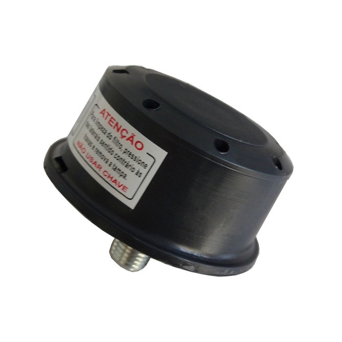Filtro Para Compressor Rosca 1/2" NPT, Ø 67 mm Com Elemento