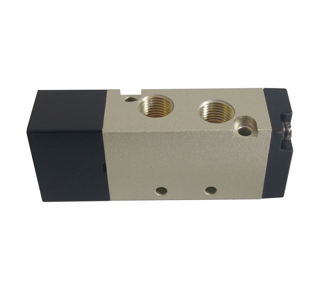 Válvula piloto/mola 1/4 5/2 vias