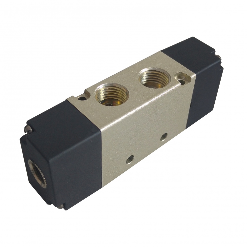 Válvula duplo/piloto 1/8 5/2 vias