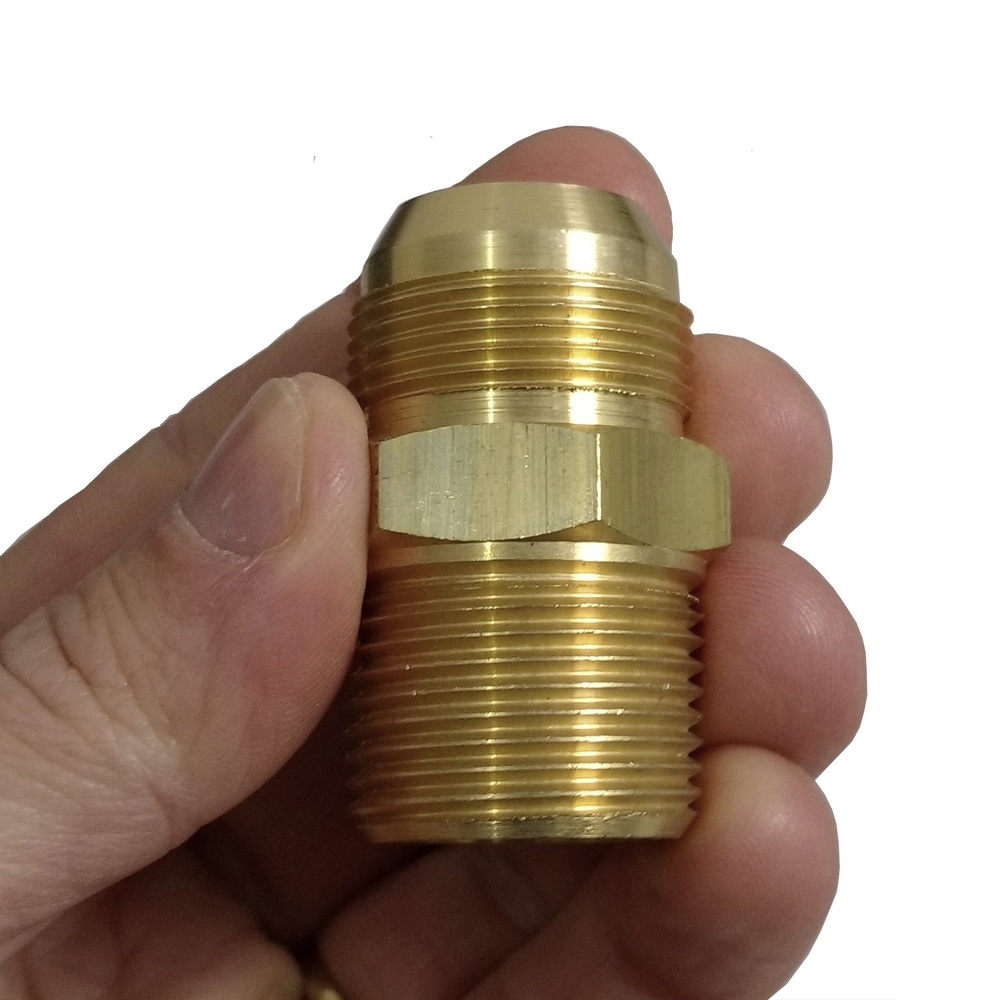 Niple Reto Para Tubo Flangeado 3/4