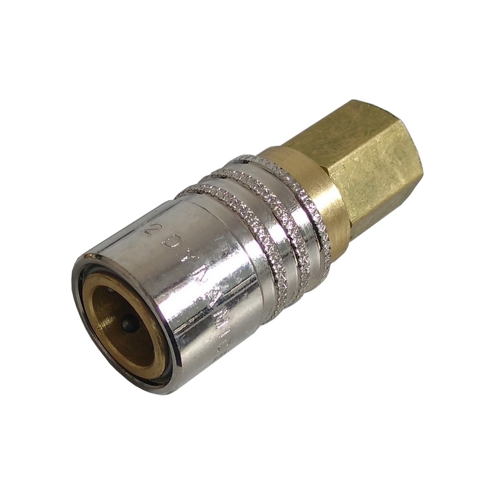 Engate Rápido ERD12 Rosca Fêmea 1/4" NPT Valvulado P/ Refrigeração De Moldes/Matrizes - Dynamics 