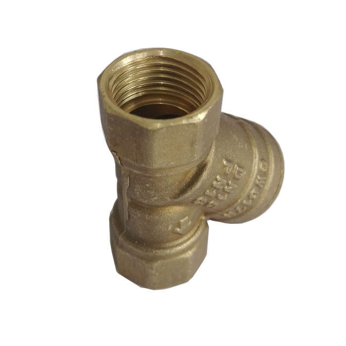 Filtro tipo Y em latão rosca 1.1/2