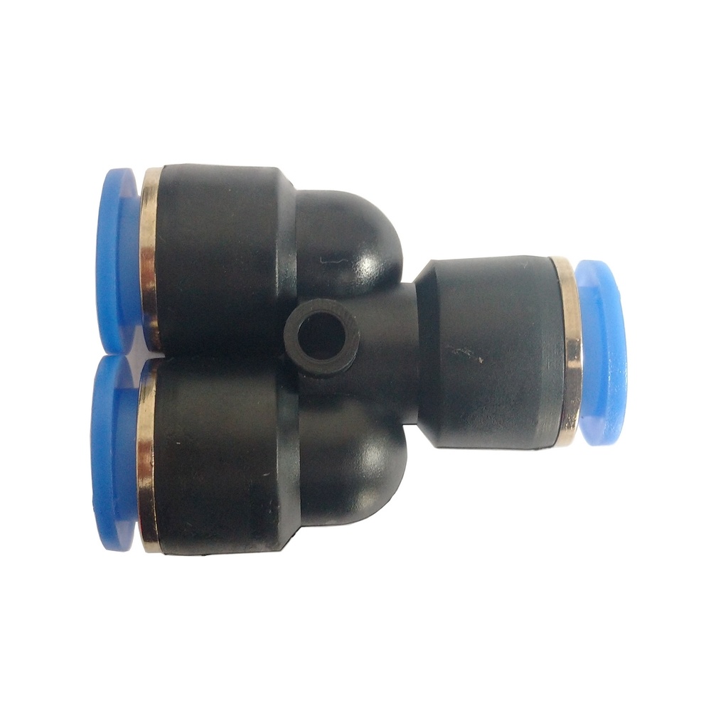 Y União Tubo 4 mm - PY (Conexão Pneumática Instantânea)