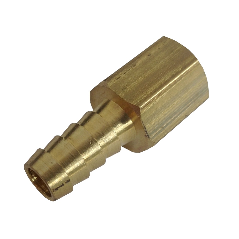 Espigão 5/16" x Rosca Fêmea 1/8" NPT Em Latão
