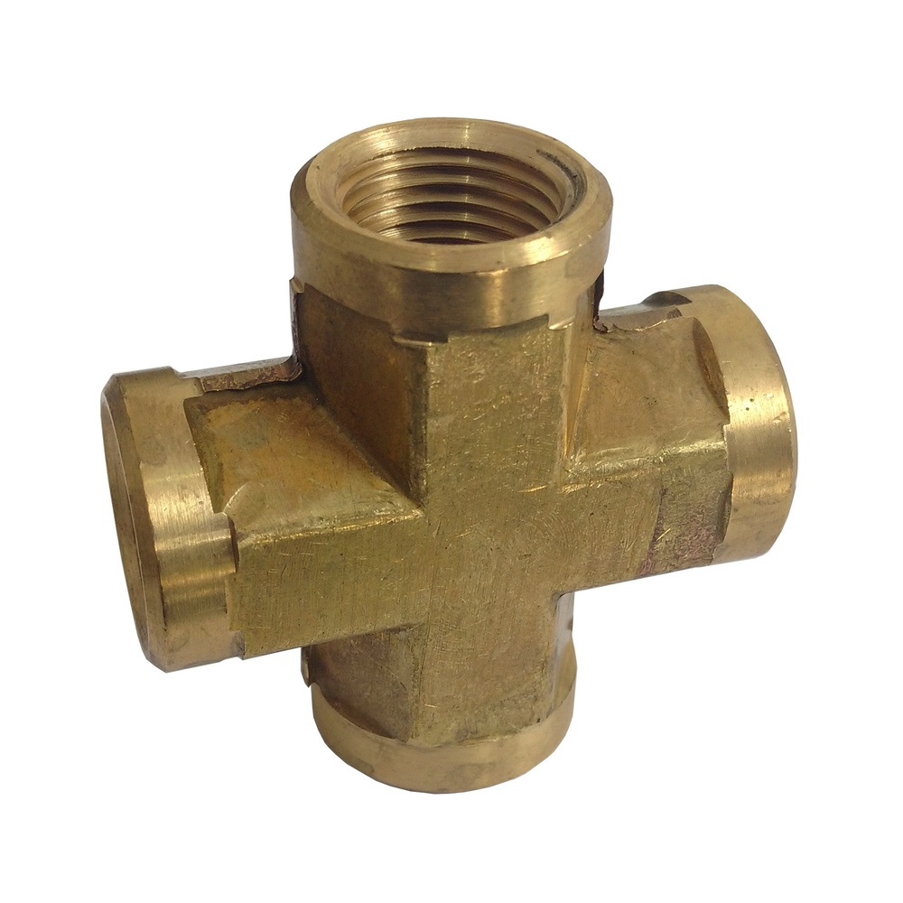 Cruzeta Rosca Fêmea 3/8