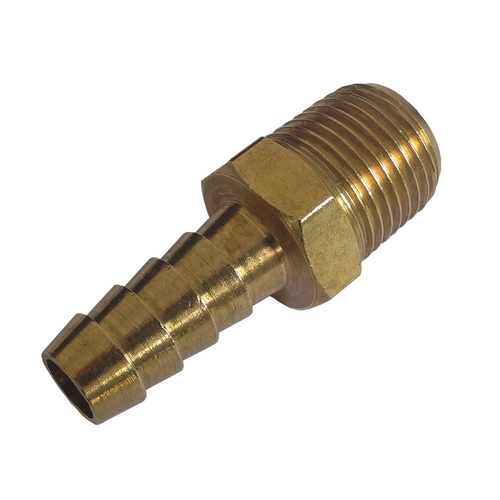 Espigão 1.1/4" x Rosca Macho 1.1/4" NPT Em Latão