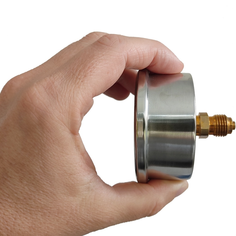 Manômetro Horizontal 400 Psi / 25 Bar Com Rosca 1/4