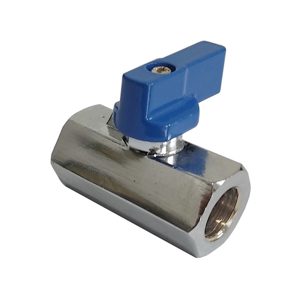 Válvula De Esfera Mini Fêmea 3/4