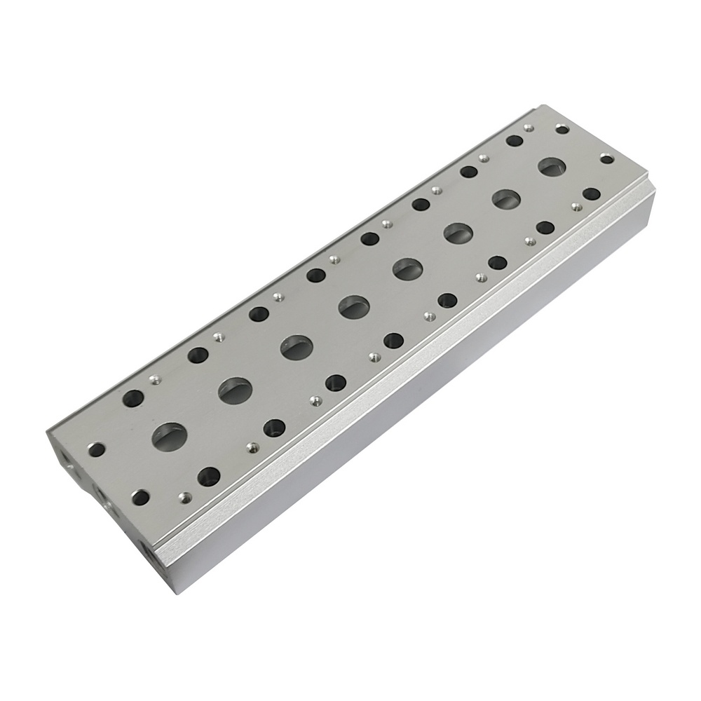 Bloco Manifold 1/4" Para 8 Posições