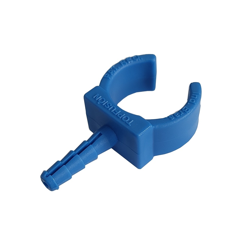 Suporte Deslizante 25 mm - PPR Azul (Linha TopAir / TopFusion)
