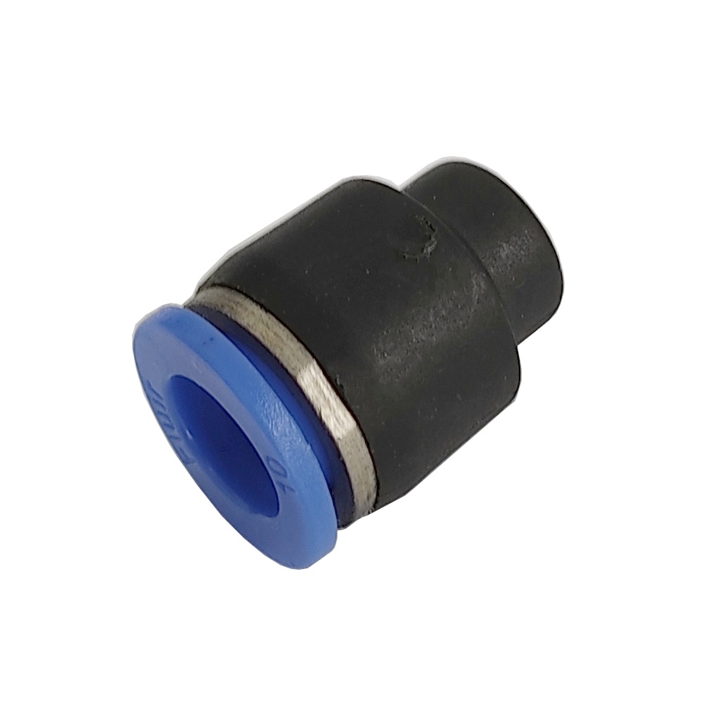 Plug Tampão Fêmea 10 mm - PPF P/Mangueira (Conexão Pneumática Instantânea)