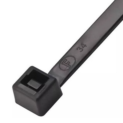 Abraçadeira plástica de nylon 100 x 2,5 x 1,0 na cor preta - Cód. 100020