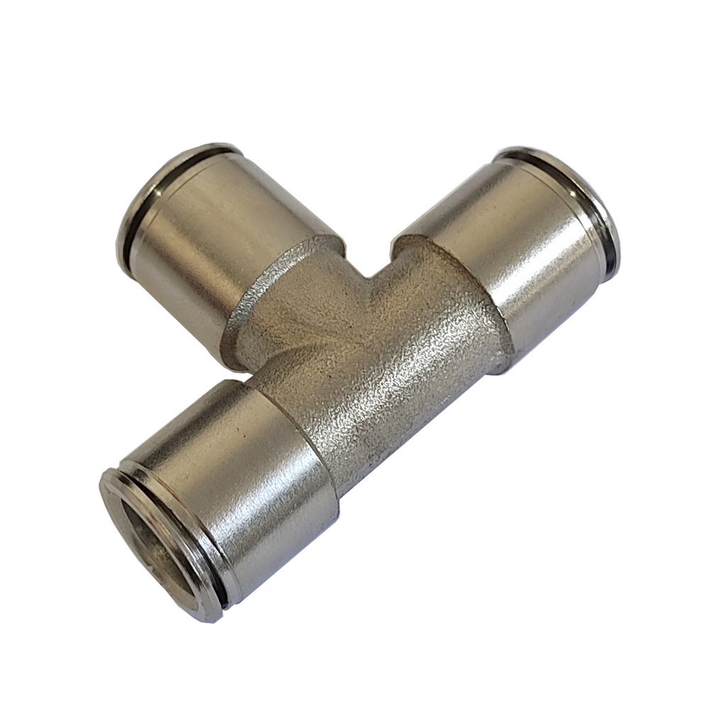 Tee União Tubo 8 MM - MPUT (Conexão Instantânea)
