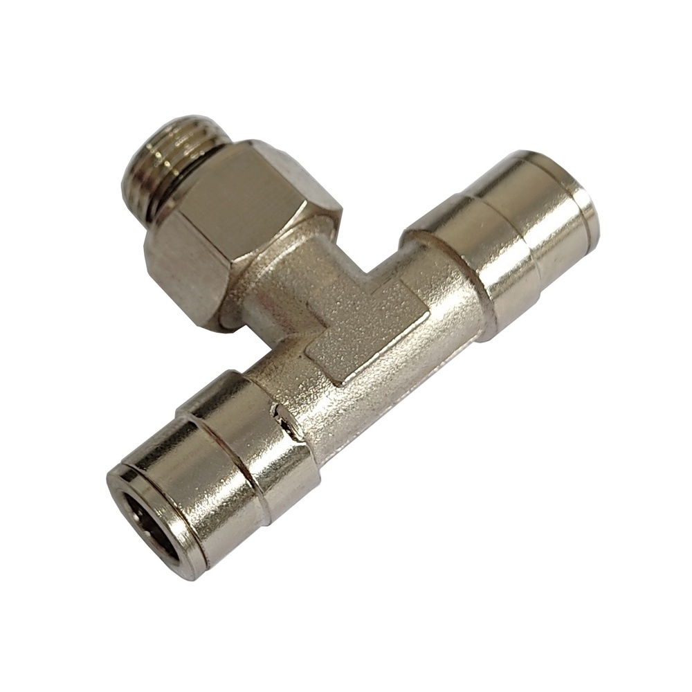 Tee Macho Central Tubo 8 X 1/4