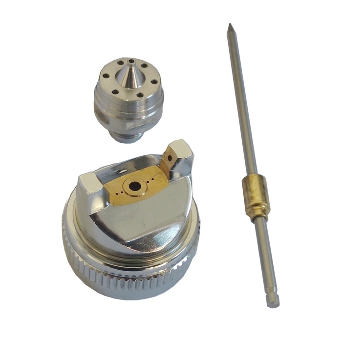 Kit Bico 1.8, Capa e Agulha Para Pistola Pintura SGT 3012A 