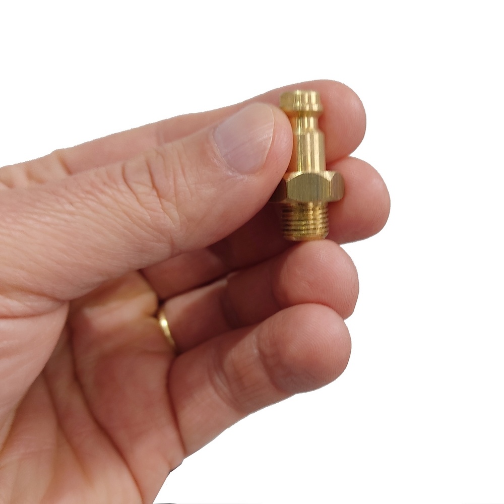 Conector Rosca Macho 1/8