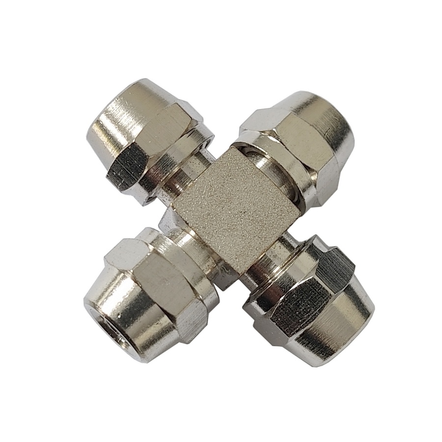 Cruzeta 6 mm Dois Toques Niquelada