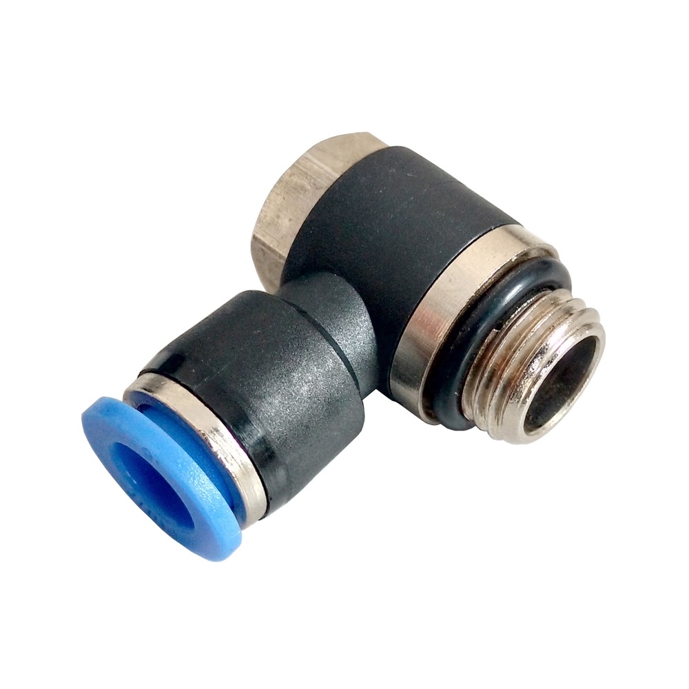 Cotovelo Banjo 4 mm x M6 - PH (Conexão Pneumática Instantânea)