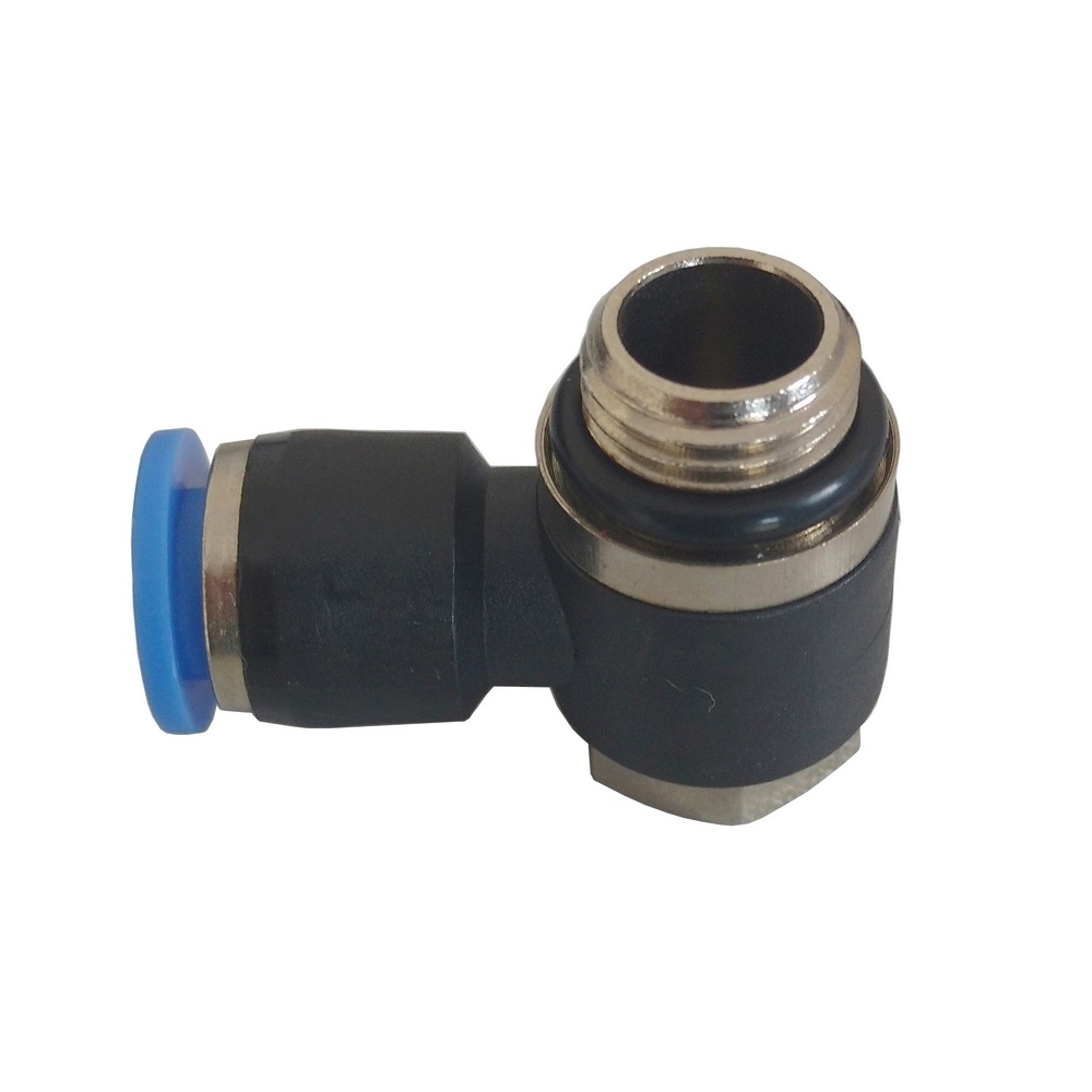 Cotovelo Banjo 08 x 1/8 BSP - PH08G01 (Conexão Pneumática Instantânea)