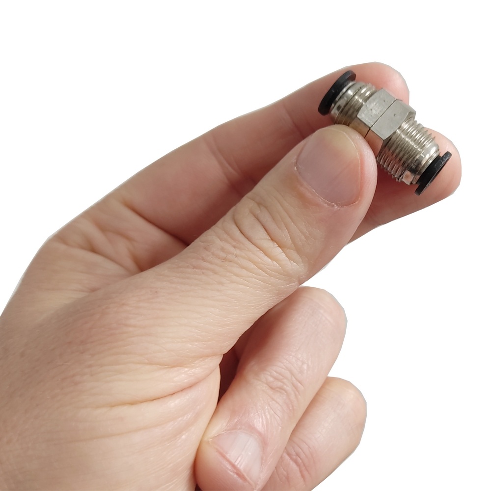 União Painel Tubo 4 mm Compacta - PMM (Conexão Pneumática Instantânea)