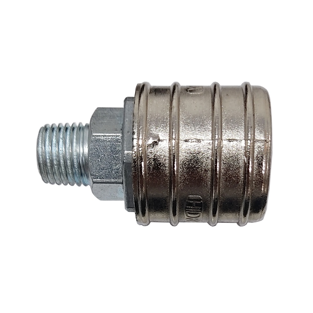 Engate Rápido de Rolete Rosca Macho 1/4