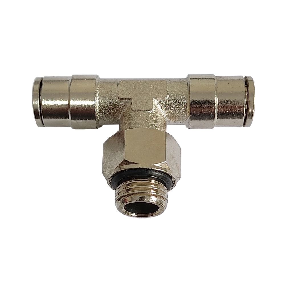 Tee Macho Central Tubo 8 X 1/4