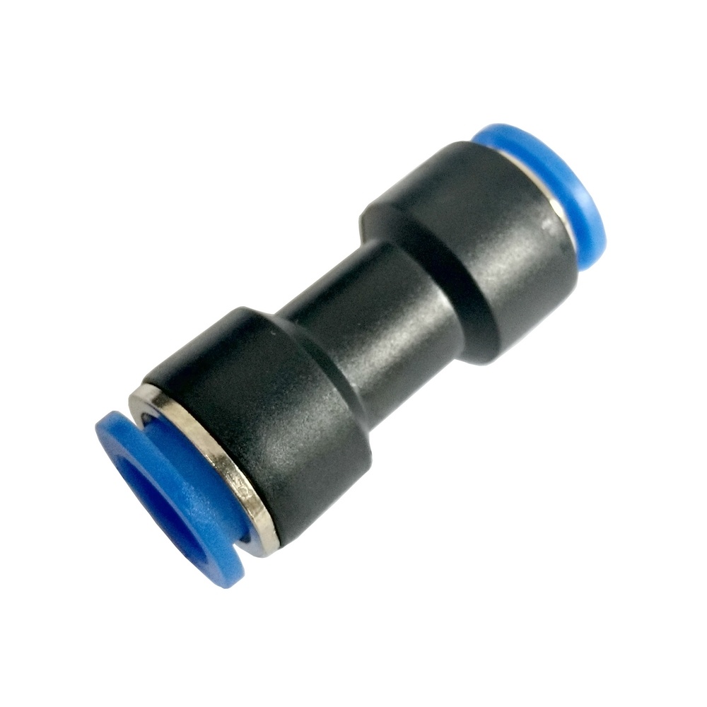 União Reta Tubo 3/8" - PUC (Conexão Pneumática Instantânea)