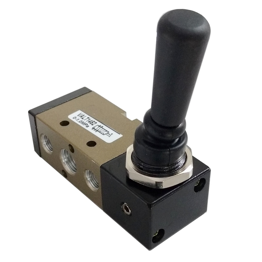 Válvula Alavanca/Trava 1/4 5/2 Vias