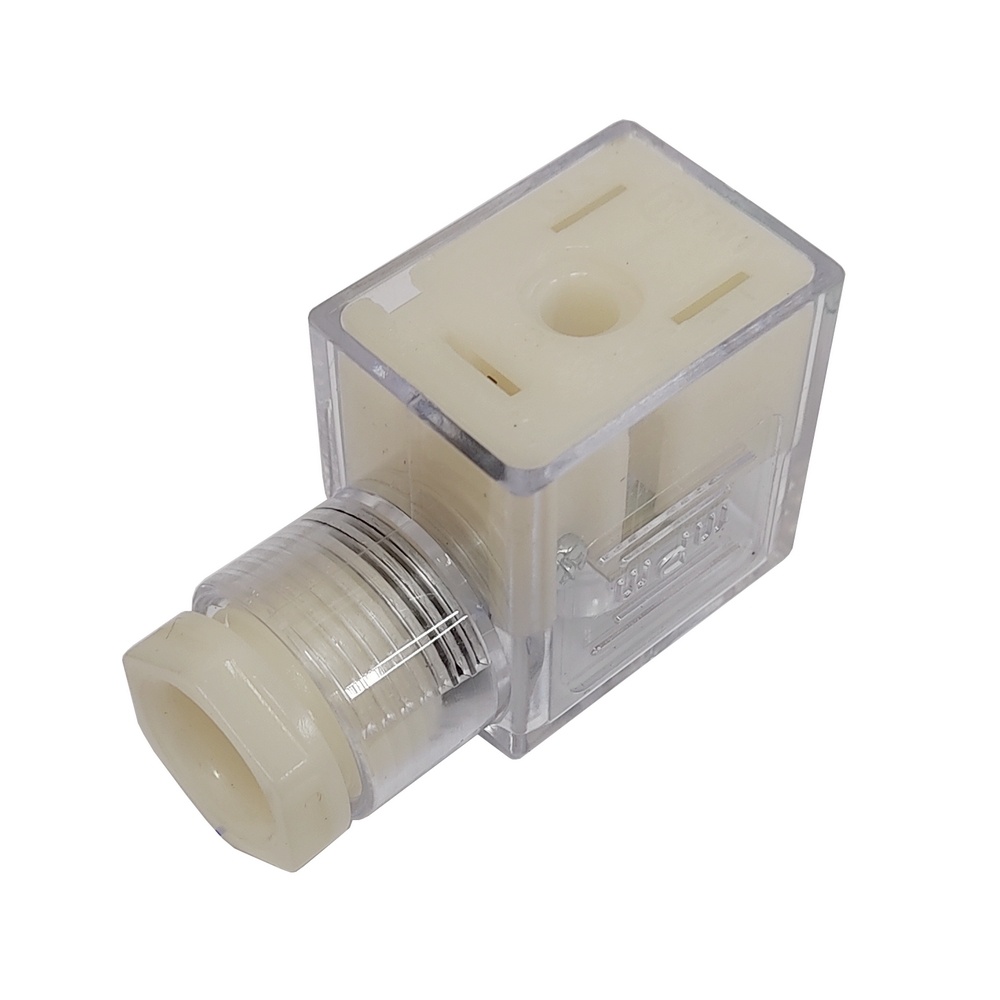 Plug Pequeno / Caixa de Ligação VCC / DC p/ Bobina das Válvulas Solenóides