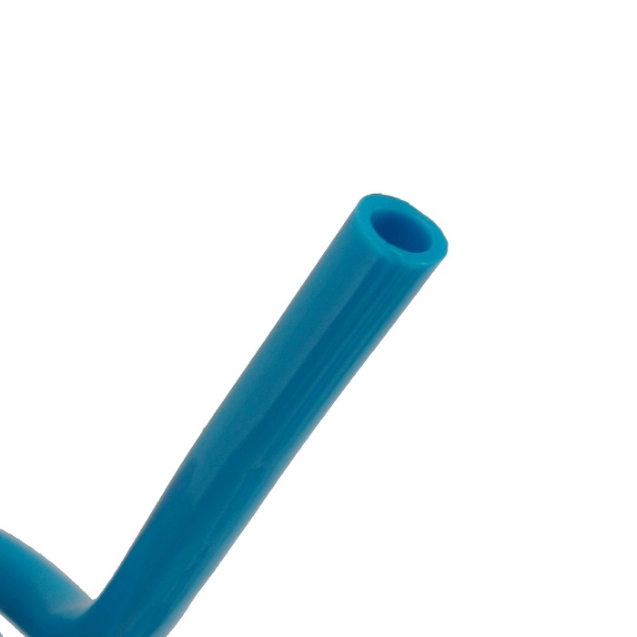 Mangueira espiral 8 mm x 3,5 metros linear em poliuretano na cor azul 