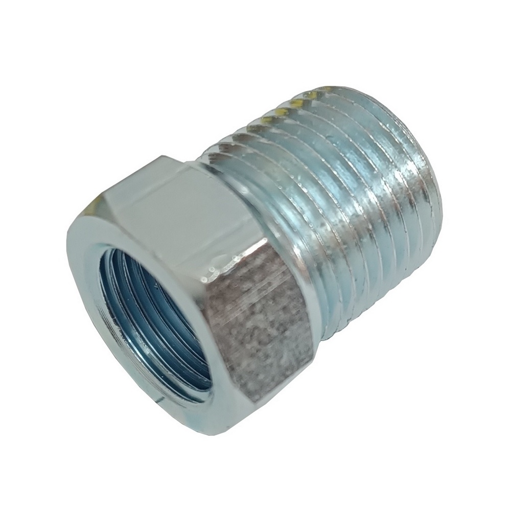 Bucha de Redução 1/4" x 1/8" NPT em Alumínio