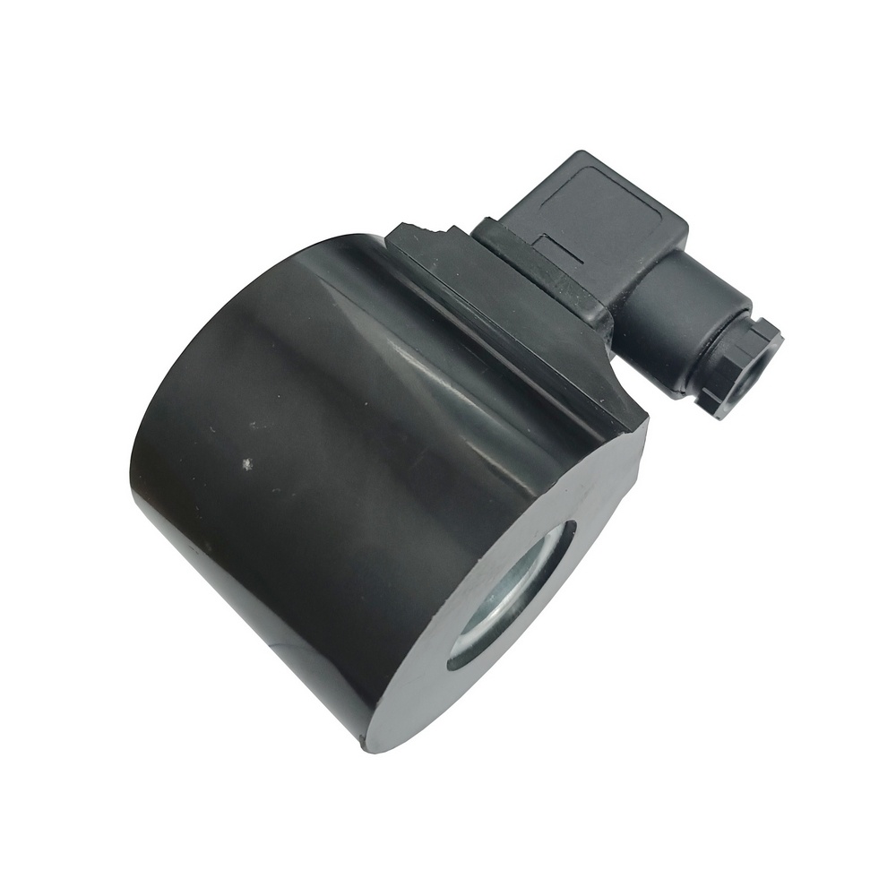 Bobina 24 VCC 2L p/ Válvula Solenóide 2W Rosca 1.1/2" a 2" c/ Plug  Para Ar e Água