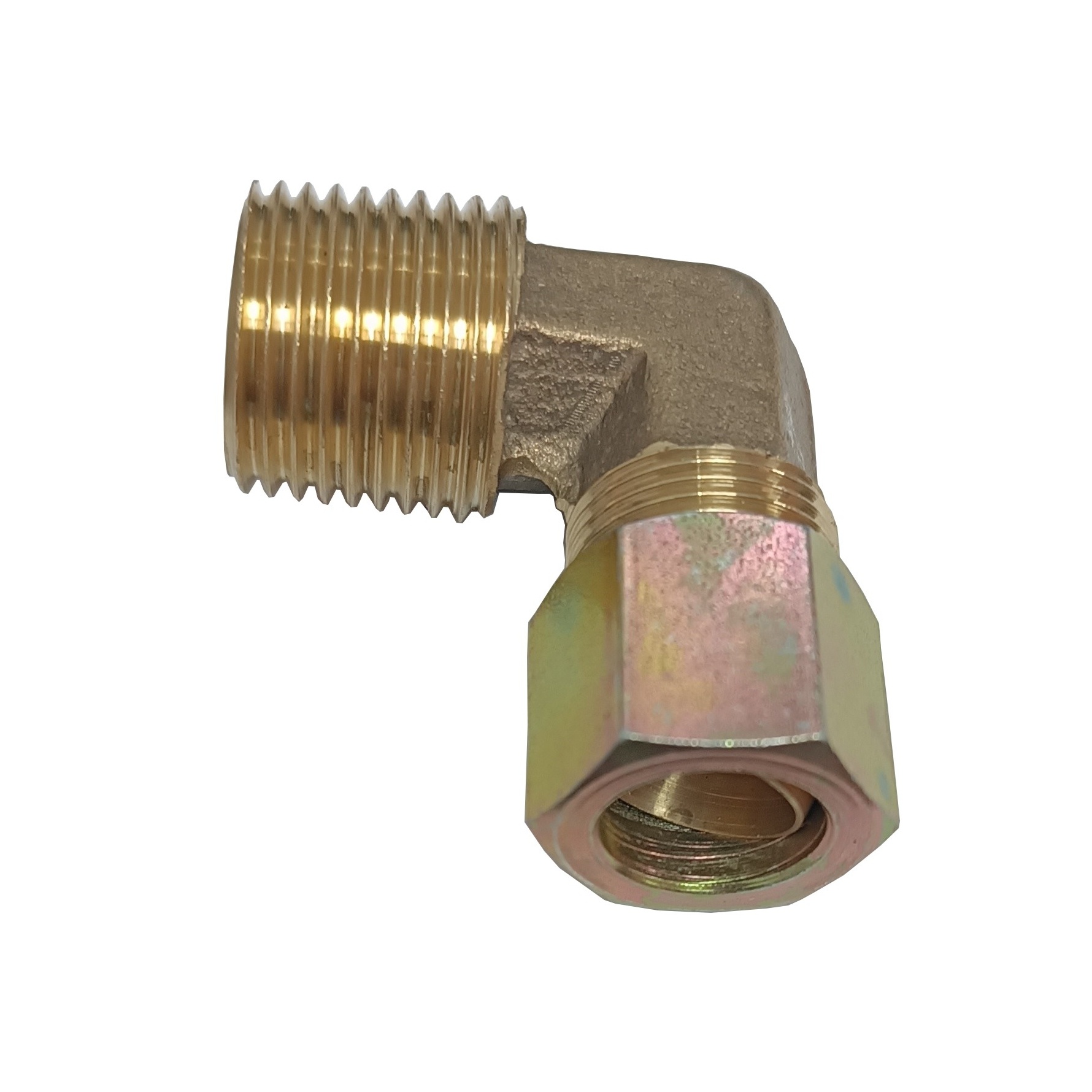 Cotovelo União Tubo 12 mm x Macho 3/8