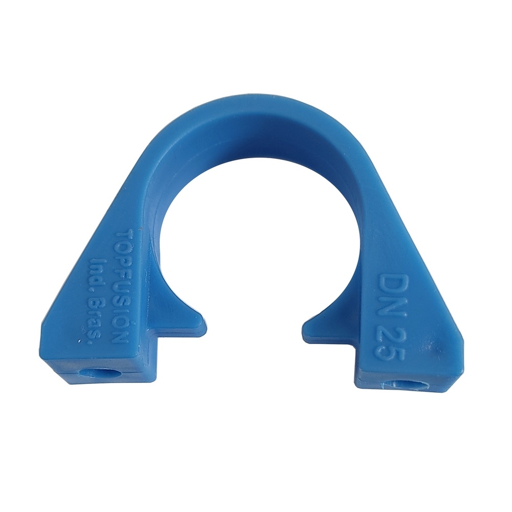 Suporte Fixo 20 mm - PPR Azul (Linha TopAir / TopFusion)