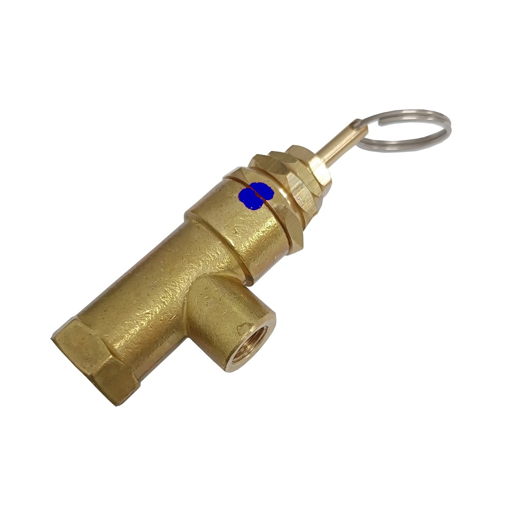 Válvula Piloto BP 100/125 Psi / Libras rosca 1/4" NPT Para Compressores Regime Contínuo - Paralela