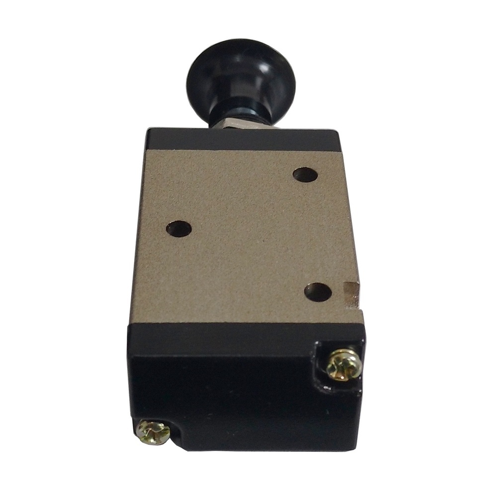 Válvula Botão/Mola 1/8 3/2 vias