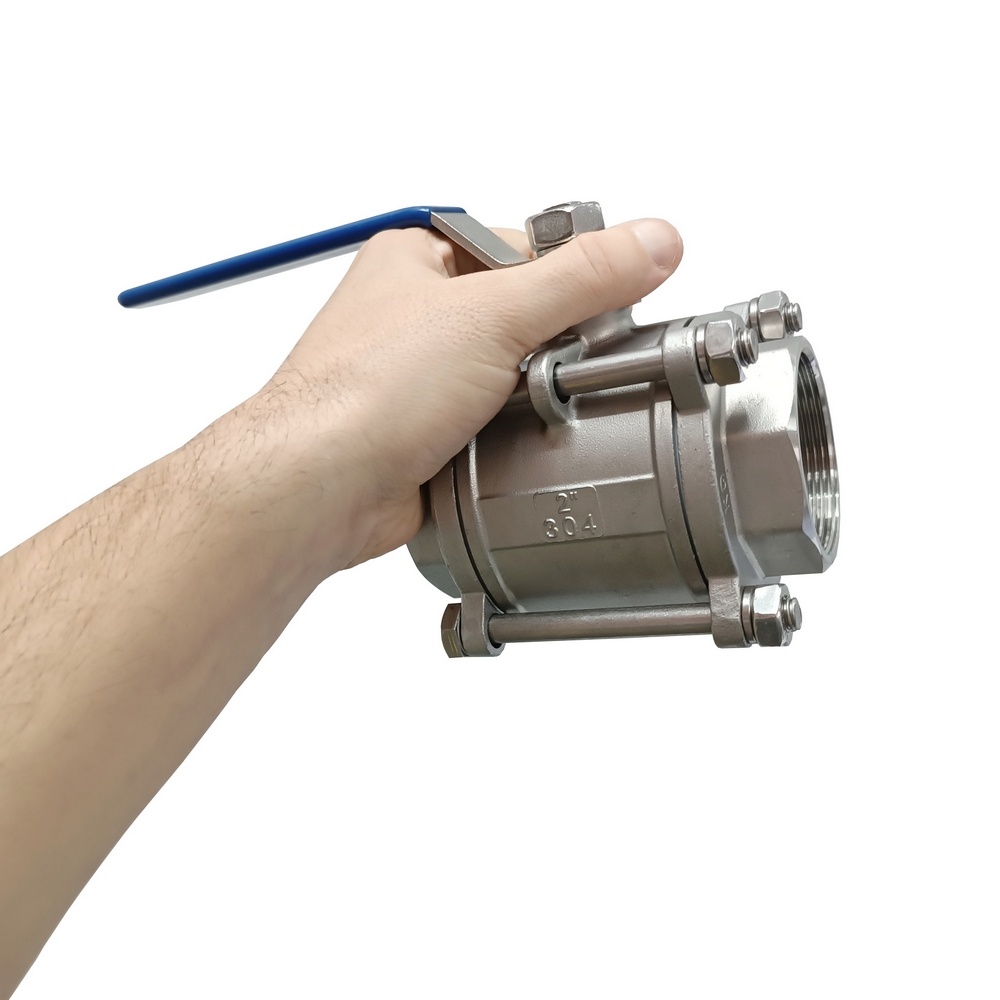 Válvula de Esfera Tripartida 2