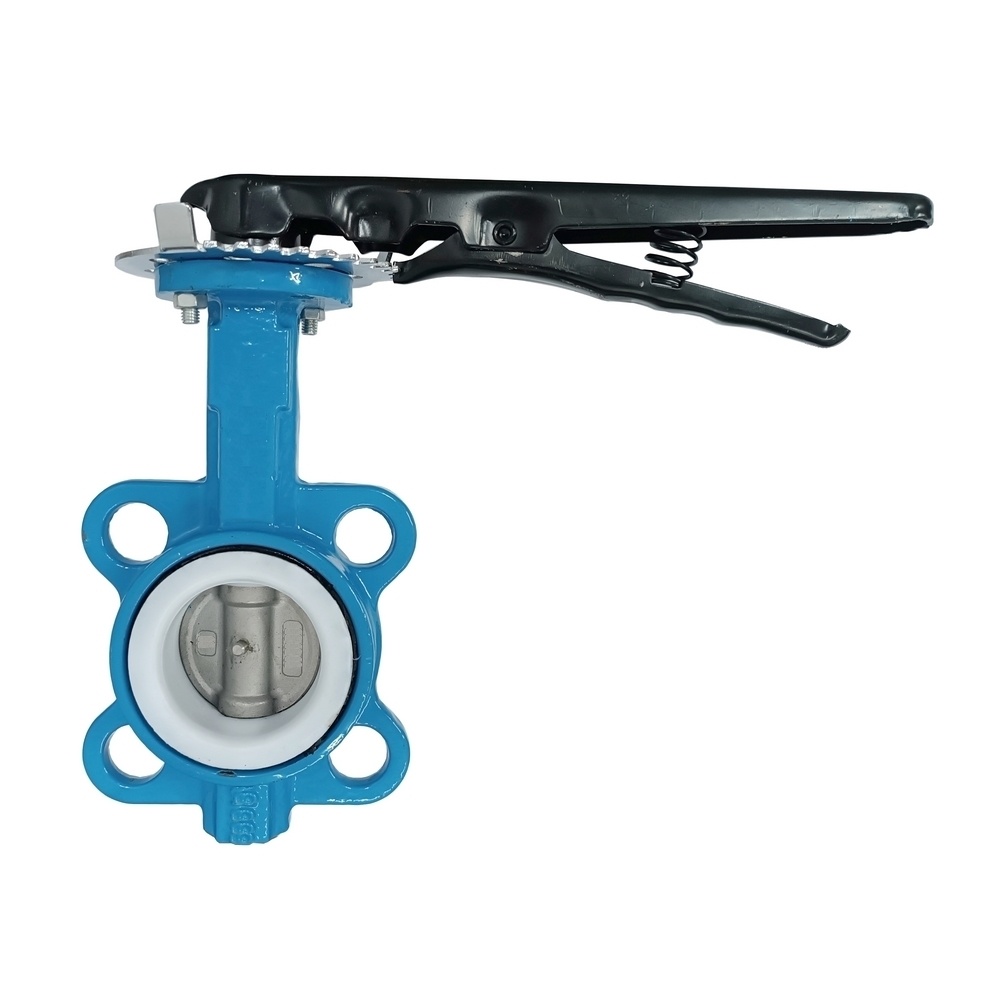 Válvula Borboleta Wafer 2.1/2" (DN65) c/ Vedação PTFE e Disco Inox 304