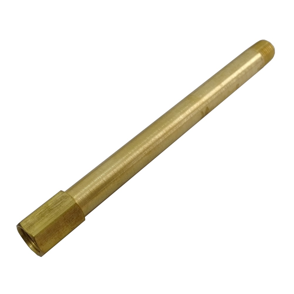Prolongador 1/8" NPT x 200 mm em Latão Rara Refrigeração de Moldes/Matrizes.