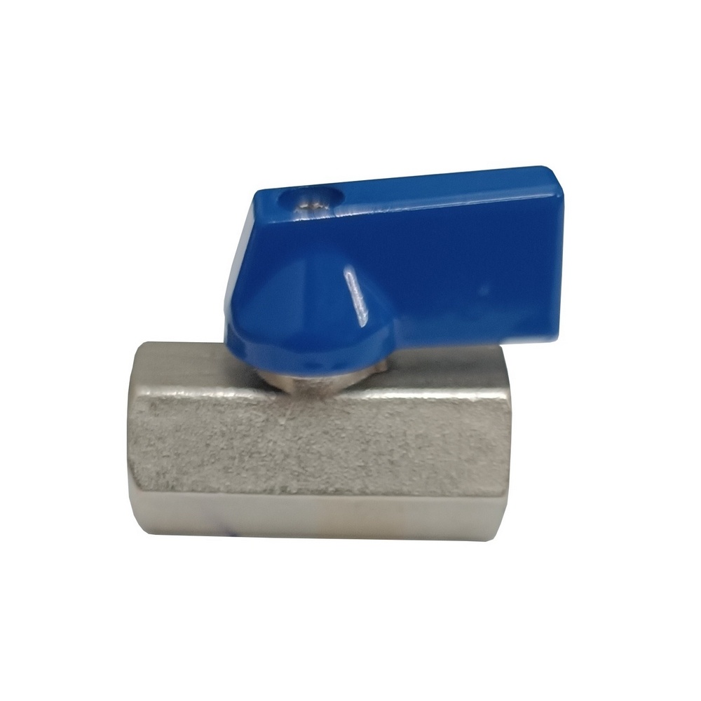 Válvula de Esfera Mini Fêmea 1/4