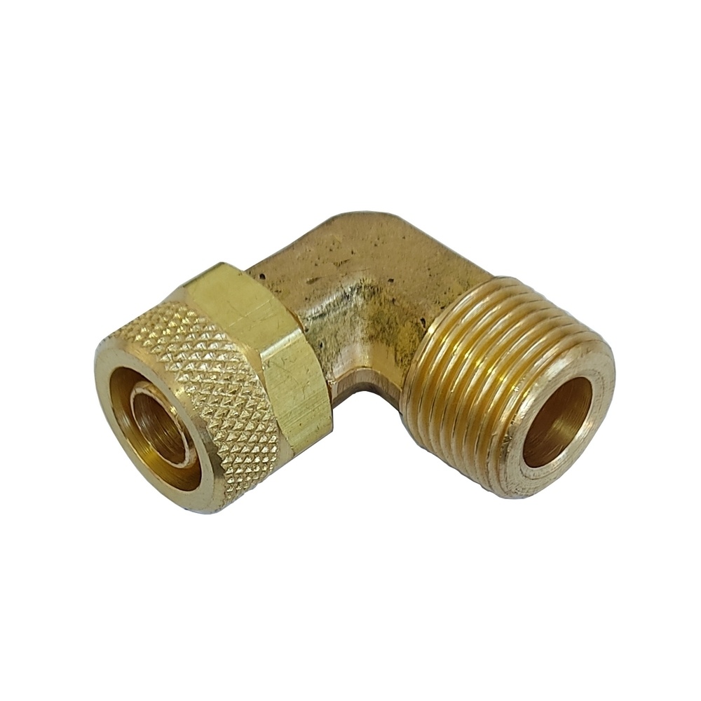 Cotovelo Macho 8 x 1/8" BSPT - Linha 400 Pneumática Industrial