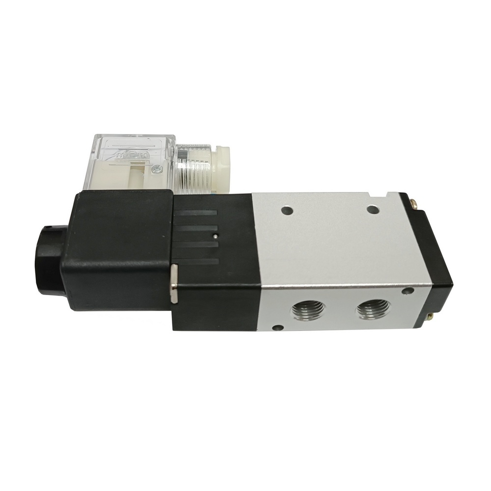 Válvula Solenóide/Mola 1/8 3/2 Vias 024 VCA Modelo VSMO1832 (Corpo 1/4