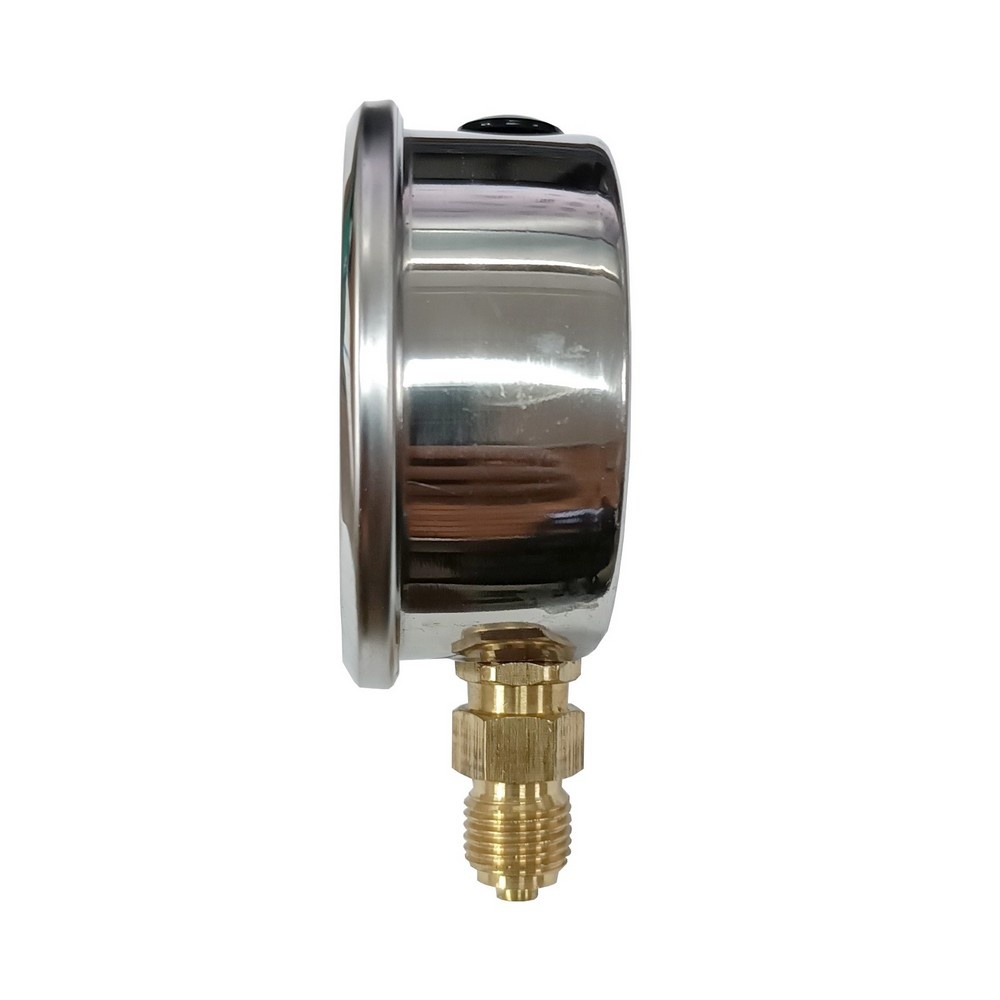 Manômetro Vertical 350 Psi / 25 Bar Com Rosca 1/4