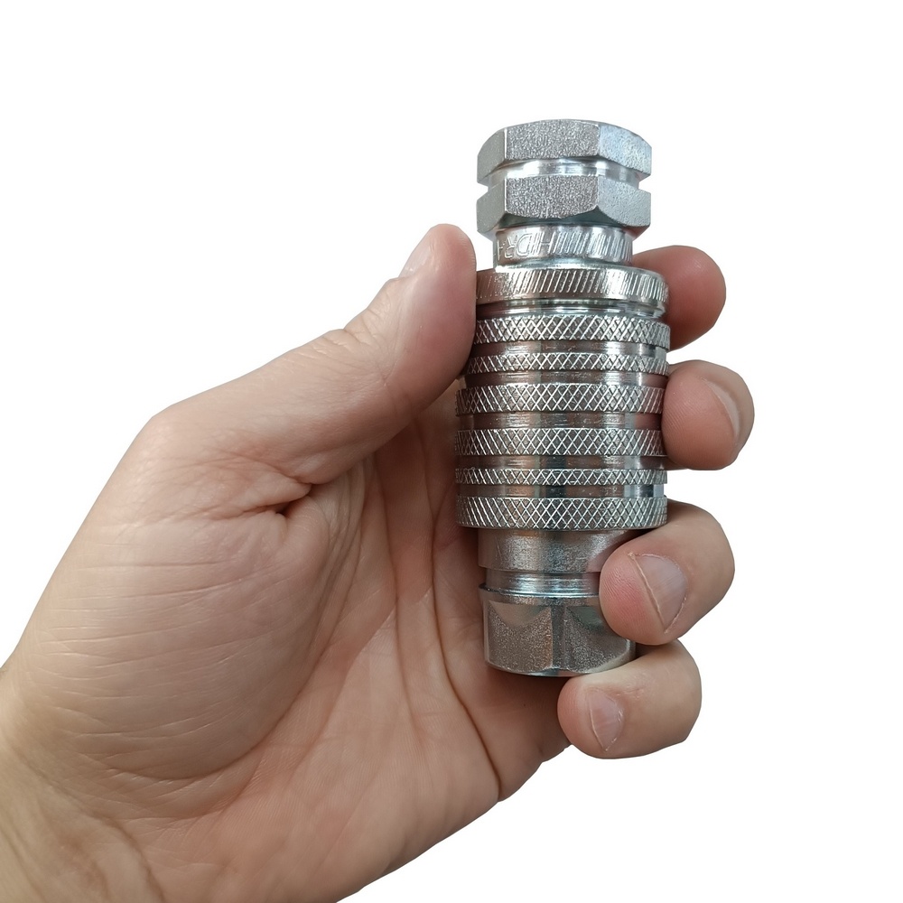 Engate Rápido Hidráulico Agrícola Rosca 1/2