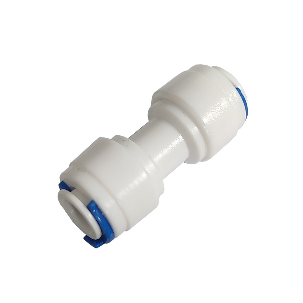União Reta Tubo 1/4" x 3/8" Para Água (Conexão Instantânea)