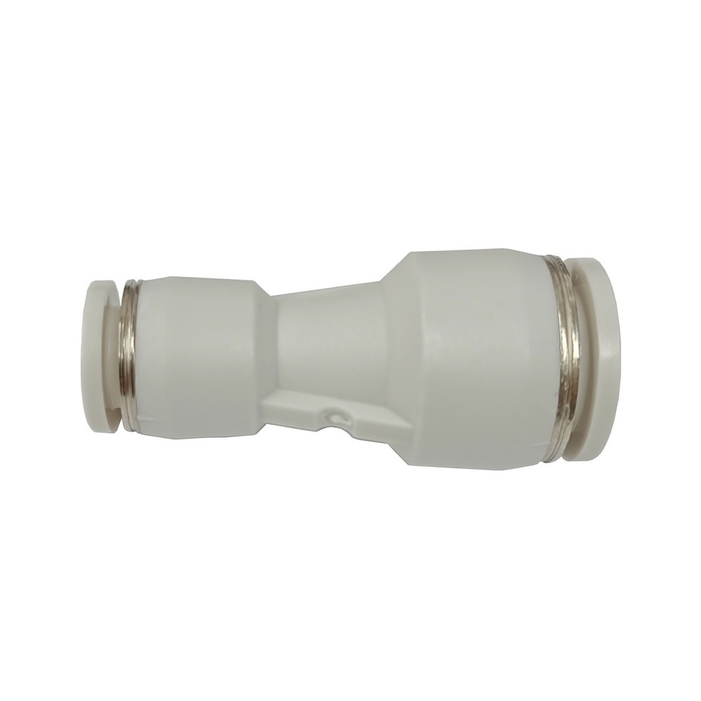 União Redução Tubo 10-8 mm - PG (Conexão Pneumática Primeira Linha Branca)